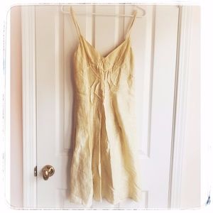 Max Studio linen & silk dress
